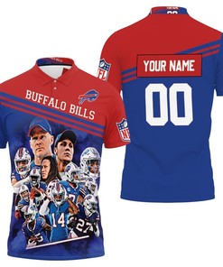 Buffalo Bills AFC 2020 East Division Champions Personalized Polo Shirt with All Over Print Design and Breathable Fabric