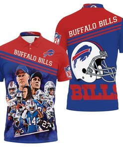 Buffalo Bills AFC 2020 East Division Champions Polo Shirt with All Over Print Design and Breathable Fabric
