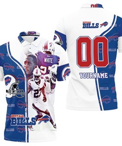 Buffalo Bills AFC East Division Champions 2020 1 Personalized Polo Shirt with All Over Print Design