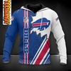 Buffalo Bills Football NFL 3D Hoodie for Fans
