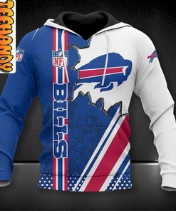 Buffalo Bills Football NFL 3D Hoodie for Fans