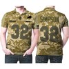 Buffalo Bills O J Simpson #32 Great Player Nfl American Football Team Logo Camouflage 3d Designed Polo Shirt