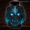 Busch Beer Lovers All Over Print Hoodie with Skull Logo