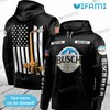 Busch Beer USA Flag All Over Print 3D Hoodie Beer Lovers Gift