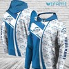Busch Light Logo Pattern All Over Print Hoodie for Men - Gift for Beer Lovers