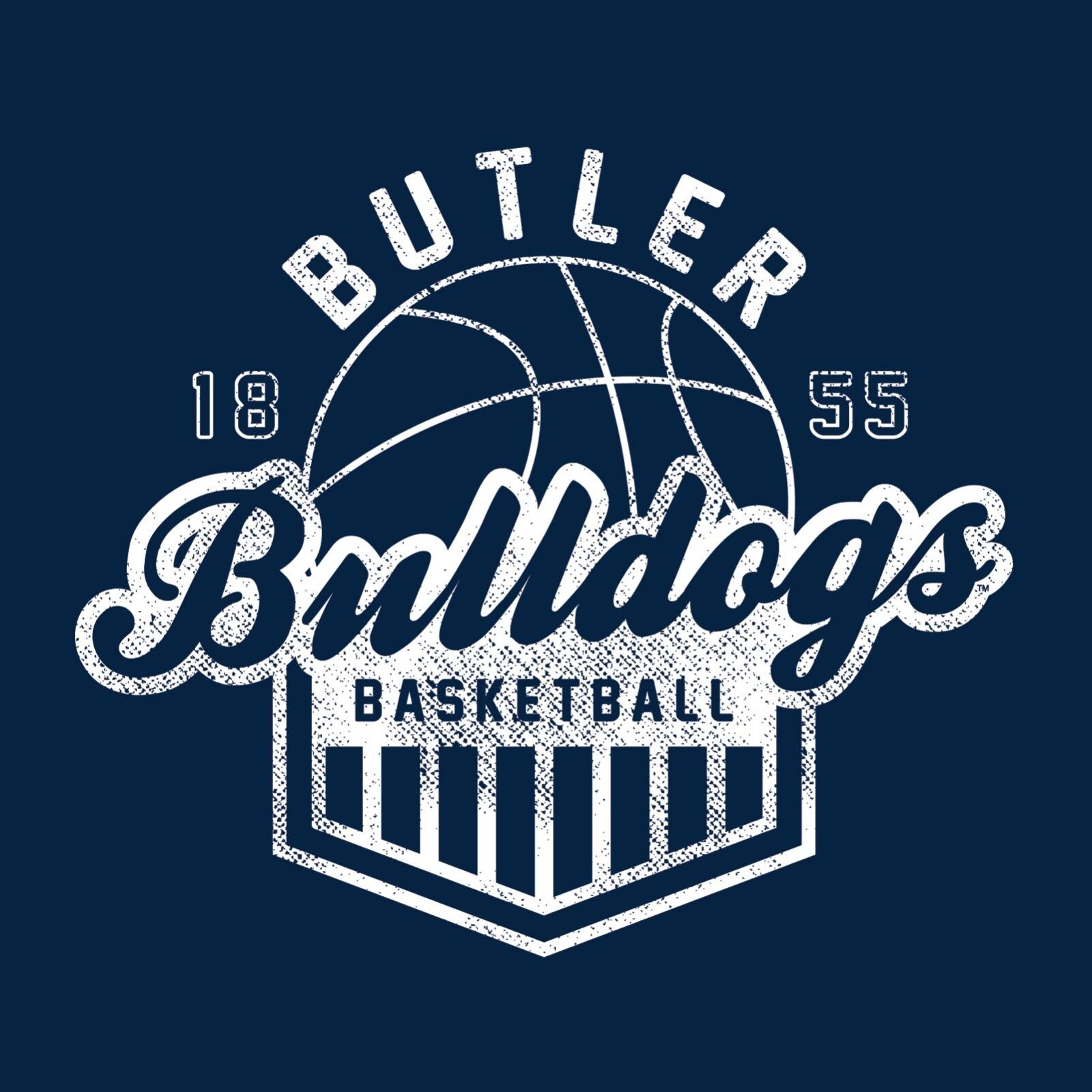 Butler Bulldogs Vintage Basketball Shield Shirt Sweatshirt Hoodie, Fan Gifts - Image 2