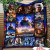 Buzz and Sox Cat Fleece Blanket - Personalized Lightyear Movie Gift