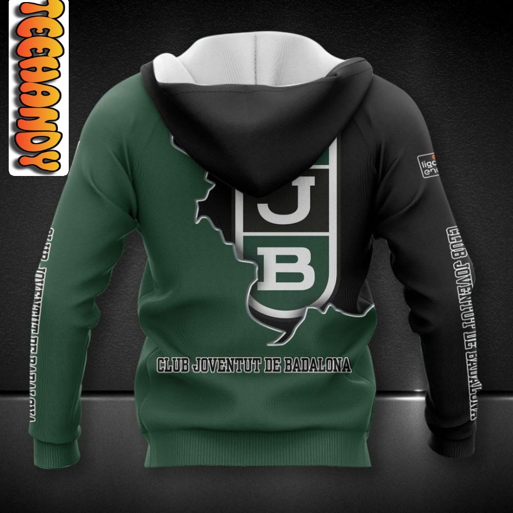 CJB Joventut Custom All Over Print 3D Hoodie - Image 2