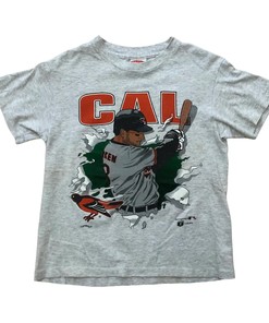 Cal Ripken, Jr. Vintage Baltimore Orioles T-Shirt, Hall Of Famer Apparel