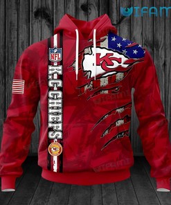 Camo Go Chiefs 3D Hoodie for Fans