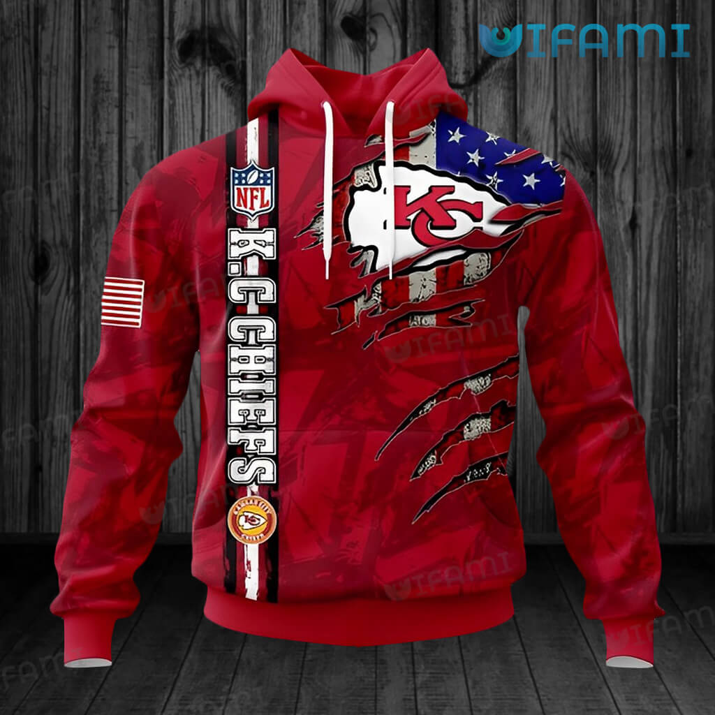 Camo Go Chiefs 3D Hoodie for Fans
