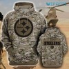 Camouflage Unique - Steelers Army All Over Print Hoodie