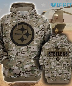Camouflage Unique - Steelers Army All Over Print Hoodie