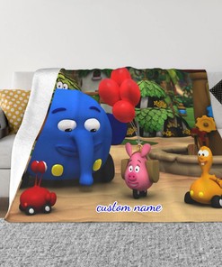Camping Disney Blanket - Personalized Name and Design - Lightweight and Durable for Outdoor Adventures