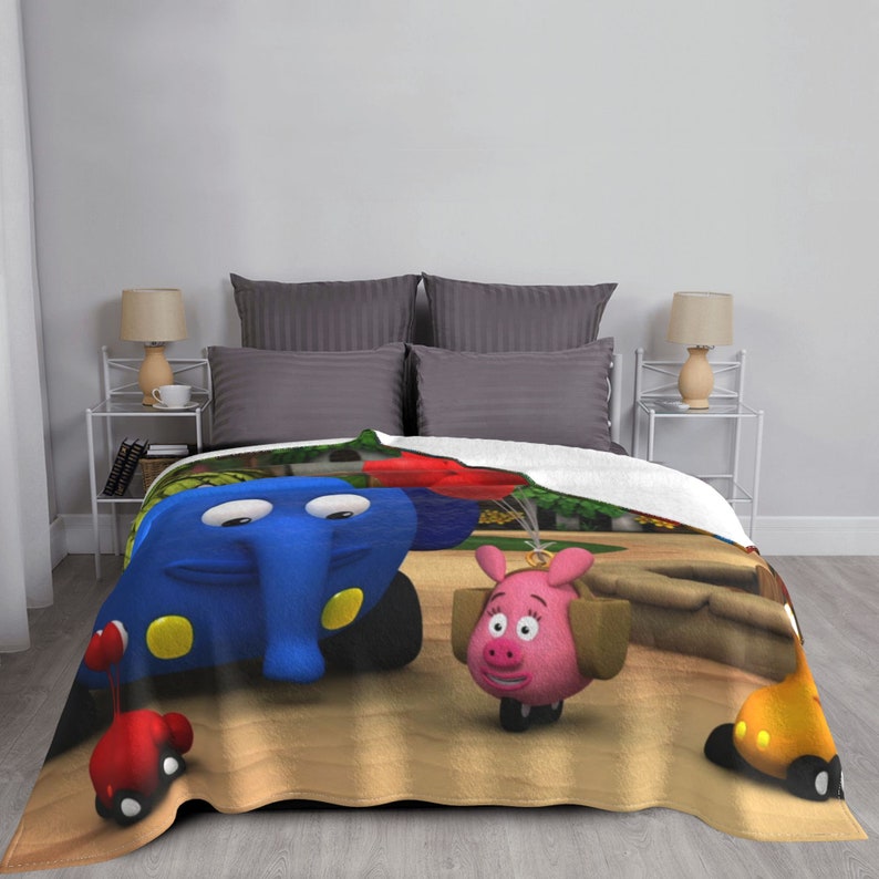 Camping Disney Blanket - Personalized Name and Design - Lightweight and Durable for Outdoor Adventures - Image 3