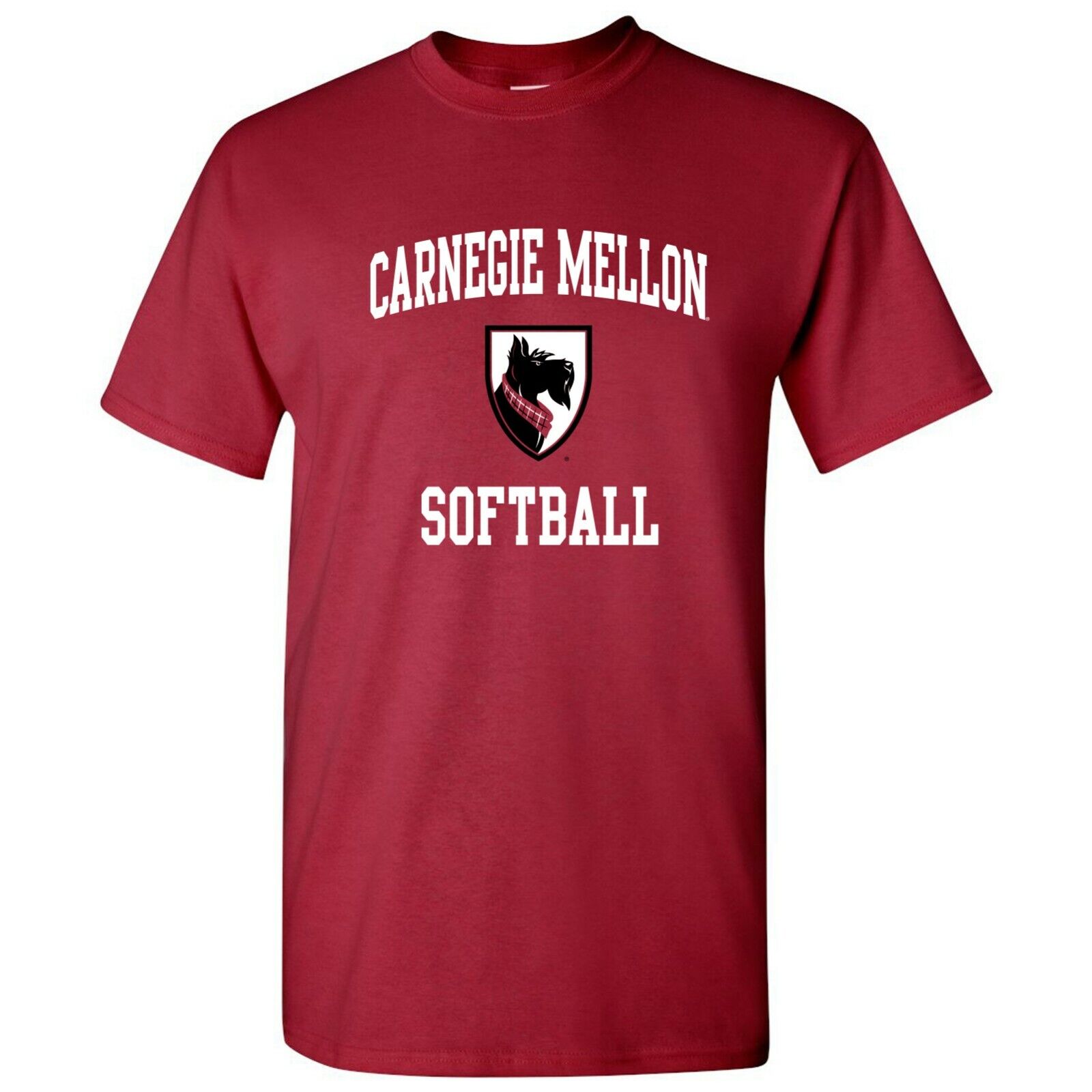 Carnegie Mellon Univ. Arch Logo Softball Shirt Sweatshirt Hoodie, Fan Gifts