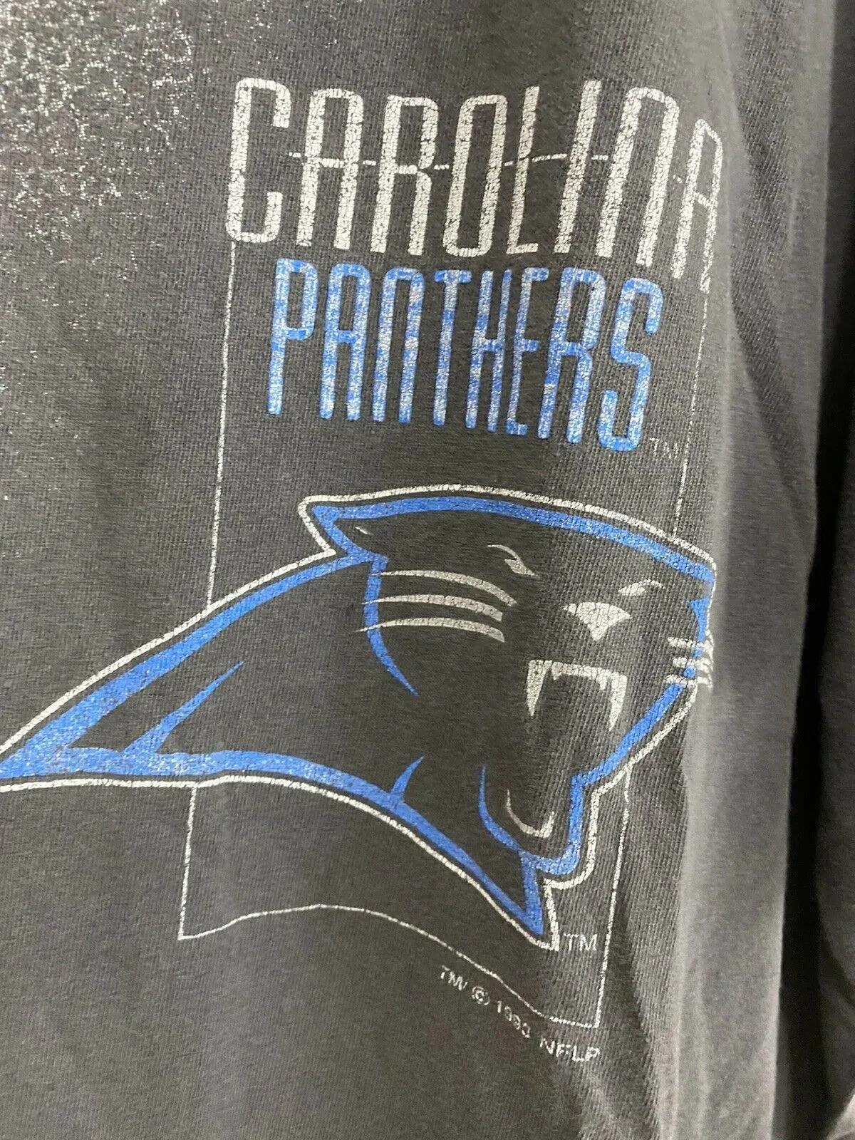 Carolina Panthers Faded Sweatshirt T-shirt Ideal Gift for NFL Fans - Image 2