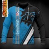 Carolina Panthers Football NFL 3D Hoodie for Fans