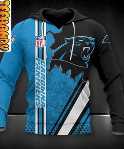 Carolina Panthers Football NFL 3D Hoodie for Fans