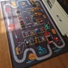 Cartoon Parking Lot Carpet for Boys and Girls Play Mat with Anti-Skid Backing