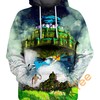 Castle In The Sky Laputa Quote All Over Print 3D Hoodie