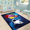 Casual Gamer Area Rugs for Boys - Large Carpet Kids 3D Printed Controller Gamepad, Non-Slip Floor Mat