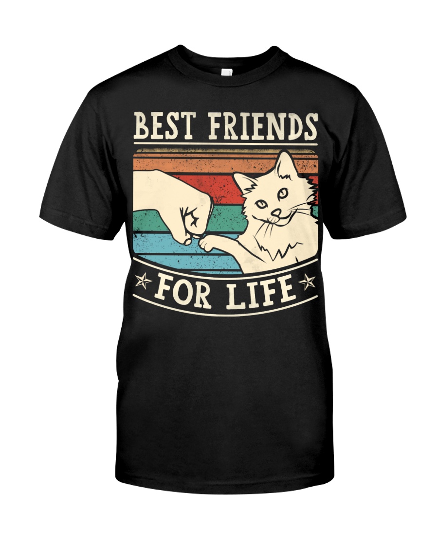 Cats Shirt For Cat Lovers - Best Friends For Life Hoodie