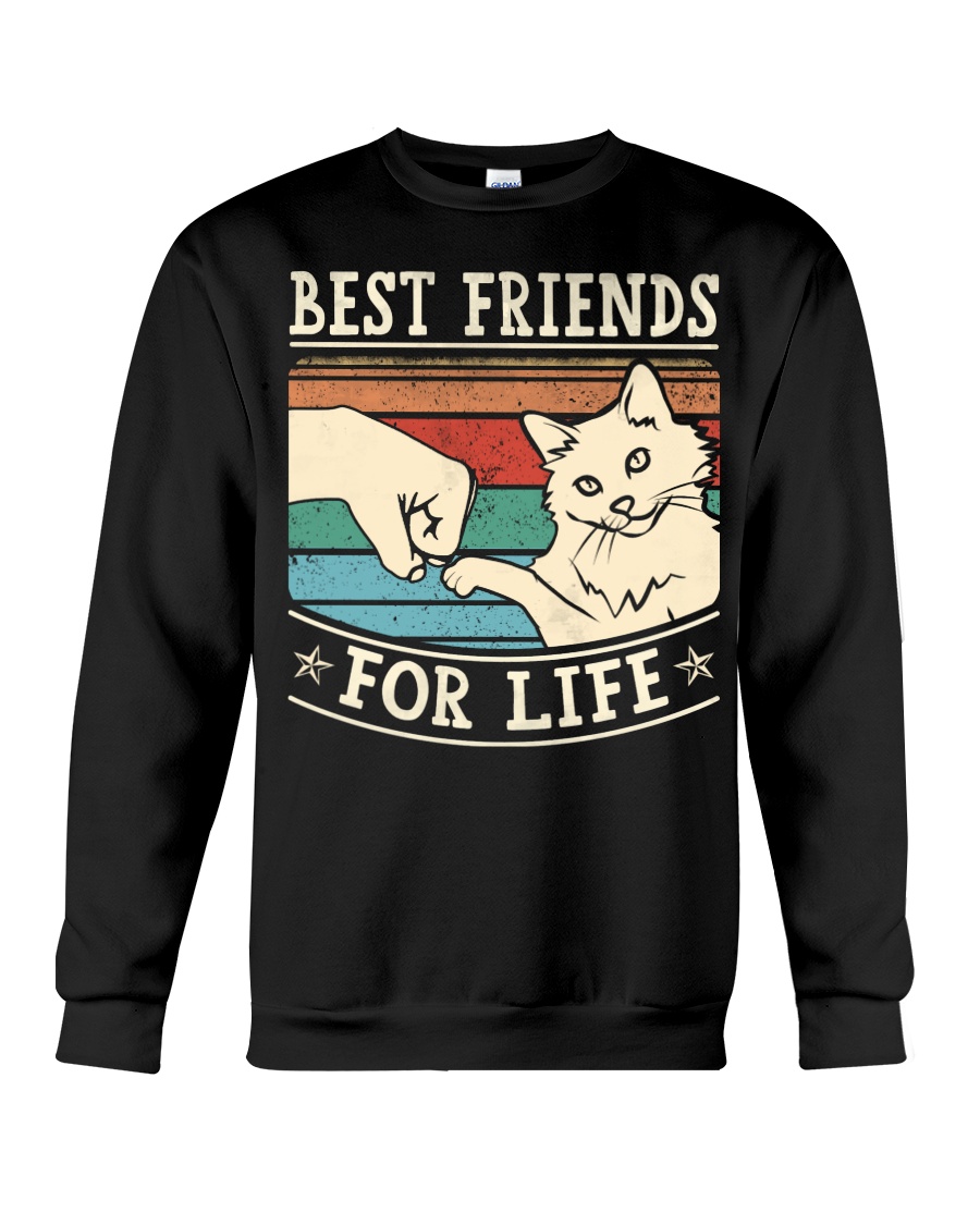 Cats Shirt For Cat Lovers - Best Friends For Life Hoodie - Image 4