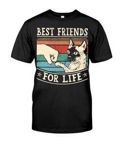 Cats Shirt Gift For Cat Lovers - Best Friends For Life Sweatshirt