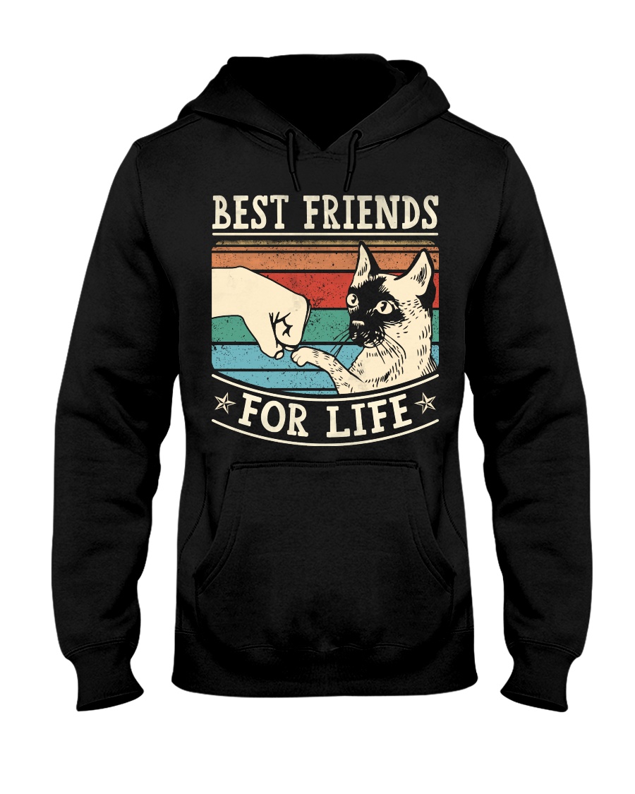 Cats Shirt Gift For Cat Lovers - Best Friends For Life Sweatshirt - Image 2