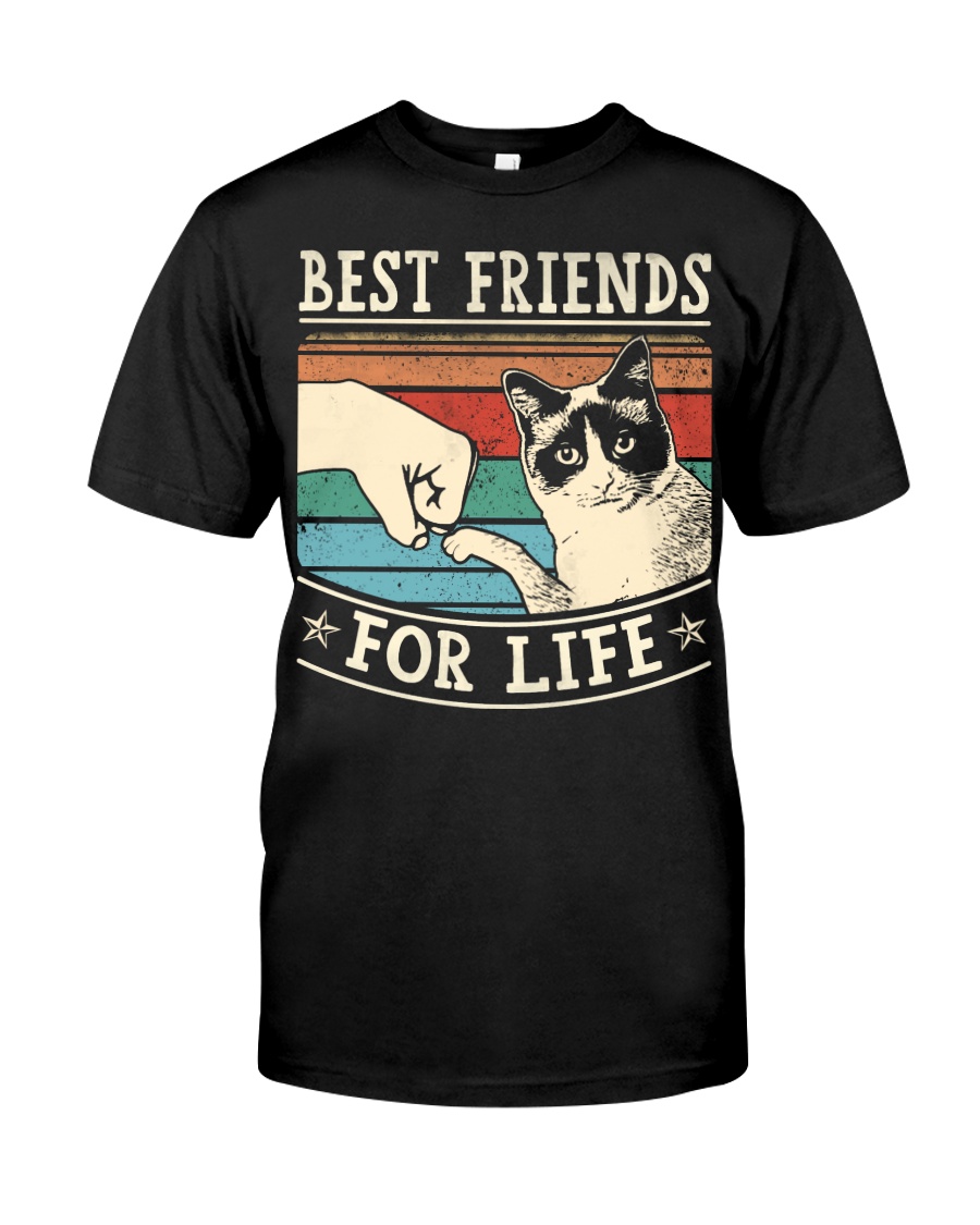 Cats Shirt Gift For Your Lovers - Best Friends For Life Hoodie