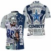 Ceedee Lamb #88 Dallas Cowboys NFC East Division Champions Super Bowl 2021 3D All Over Print Polo Shirt