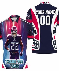 Celebrate AFC South Division Champions Super Bowl 2021 with This Personalized Polo Shirt Featuring Derrick Henry #22