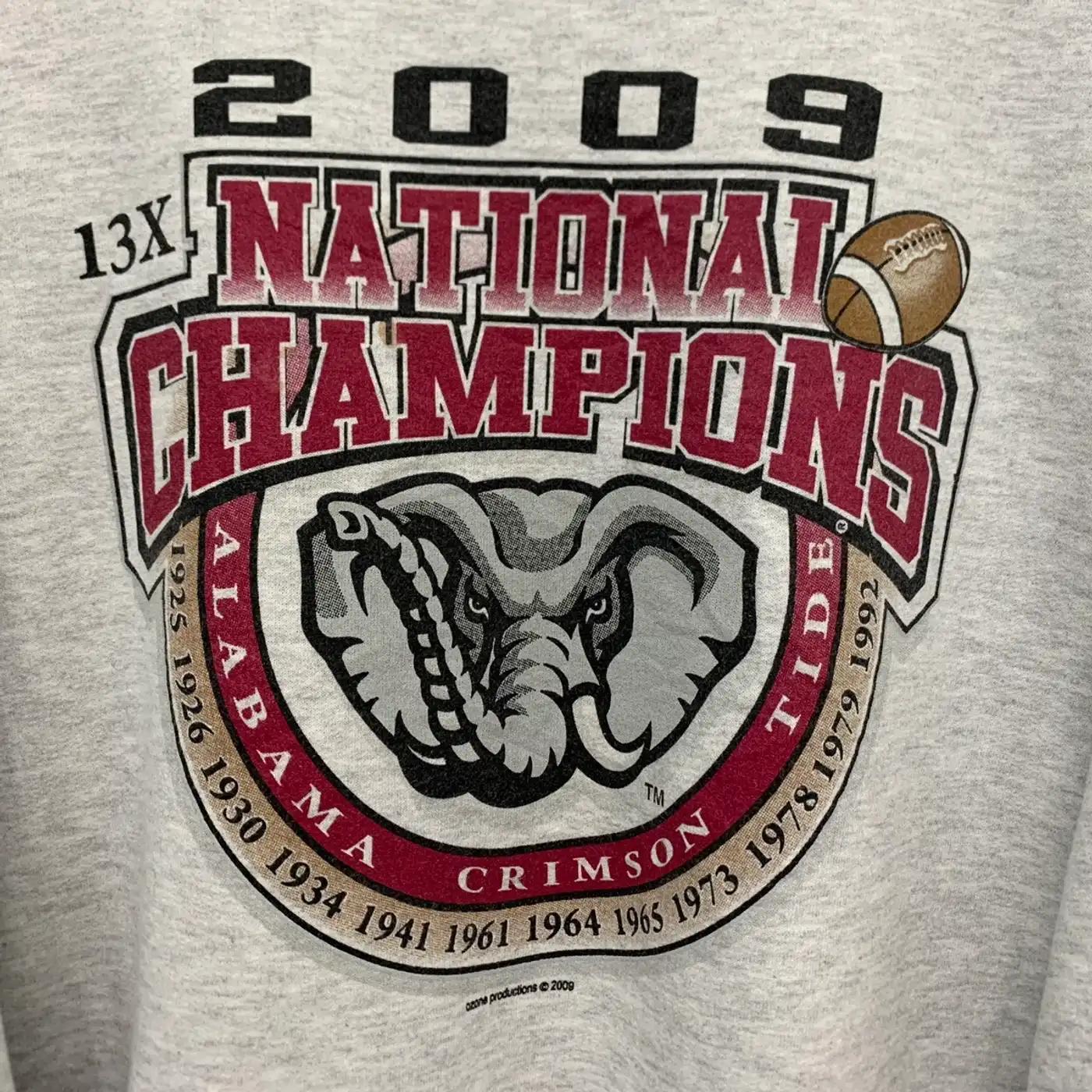 Celebrate Alabama Crimson Tide'S Ncaa National Championship With Gear - T-Shirt, Sweatshirt, Hoodie - Image 2