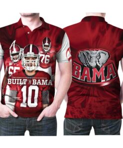 Celebrate Chance Warmack, Mccarron, and Flucker's great play on the Alabama Crimson Tide with a football 3D polo shirt
