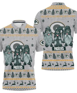 Celebrate Christmas with Green Bay Packers Ugly Sweatshirt, Polo Collar, and 3D Breathable Fabric