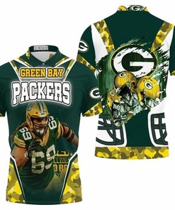 Celebrate David Bakhtiari and the NFC North Division Champions Super Bowl 2021 with This 3D All Over Print Polo Shirt