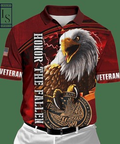 Celebrate Freedom with US Veteran Home of the Free Because of the Polo Shirt