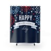 Celebrate Independence Day with this 4th of July Shower Curtain perfect for any patriotic home