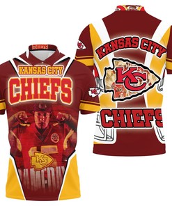 Celebrate Kansas City Chiefs 2021 Nfl Champions in All Over Print Polo Shirt with Breathable Fabric