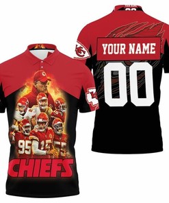 Celebrate Kansas City Chiefs Afc West Champions 2021 Super Bowl in Breathable 3D All Over Print Polo Shirt