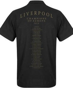 Celebrate Liverpool Crest Champions of Europe Squad with 3D All Over Print Polo Shirt