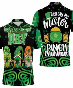 Celebrate Saint Patrick's Day with the Irish Gnomes Polo Shirt