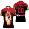 Celebrate Super Bowl 2020 Champion Patrick Mahomes with Personalized 3D All Over Print Polo Shirt