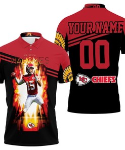 Celebrate Super Bowl 2020 Champion Patrick Mahomes with Personalized 3D All Over Print Polo Shirt