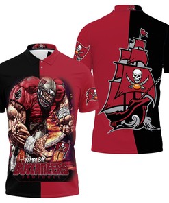 Celebrate Super Bowl 2021 with NFC South Division Champs Polo Shirt in 3D All Over Print and Breathable Fabric