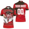 Celebrate Tampa Bay Buccaneers' Super Bowl Win with Personalized 3D Polo Shirt