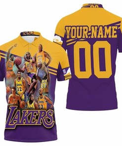 Celebrate The Legend Of Los Angeles Lakers Western Conference In This Personalized 3D All Over Print Polo Shirt