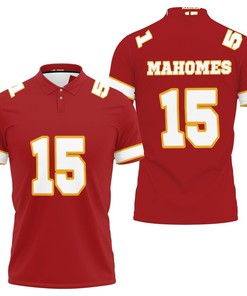 Celebrate The Undeniable Talent of Patrick Mahomes with This 3D All Over Print Polo Shirt