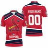 Celebrate The Win Of Nl Central Champions St Louis Cardinals In This Personalized 3D All Over Print Polo Shirt